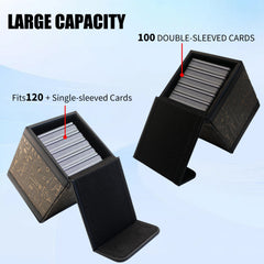 Cylvenor deck box with double-magnet opening for quick access.