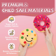 Cymbana Kids Sewing Kit ice cream project—creative play and craft pride.