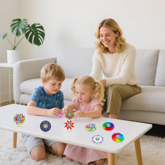 Cymeray pocket-size spinner fits in pocket or pencil case for on-the-go focus.