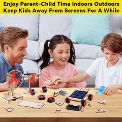 CYOEST wood puzzle pack 4-in-1 for versatile STEM activities