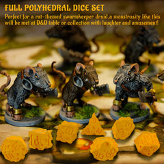 CZYY Cheese Dice D00: classic percentile with tactile appeal