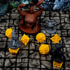 CZYY Cheese Dice D4: compact dice ideal for quick checks