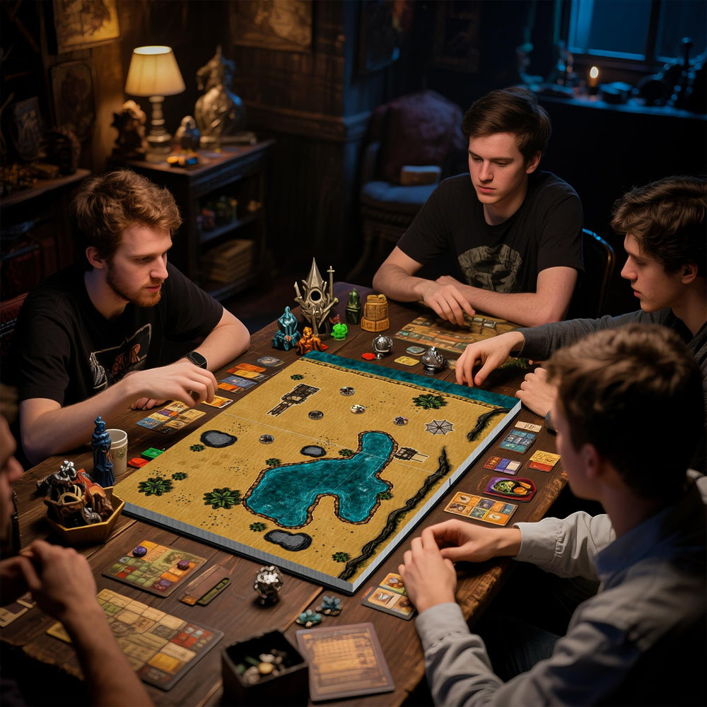 CZYY DND Battle Map Book enhances campaigns with portable terrain for any venue