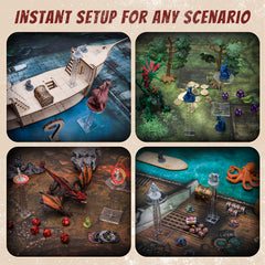 CZYY DND flying riser large assembly offers quick setup and clean storage