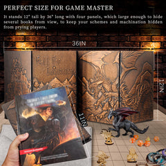CZYY DND screen compact 9x12 inches fits bags for on-the-go play