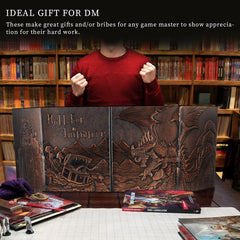 CZYY DND screen stand tall at 36 inches for screen privacy