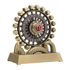 CZYY Ferris Wheel D20 bronze closeup showing tentacle details for immersive play.
