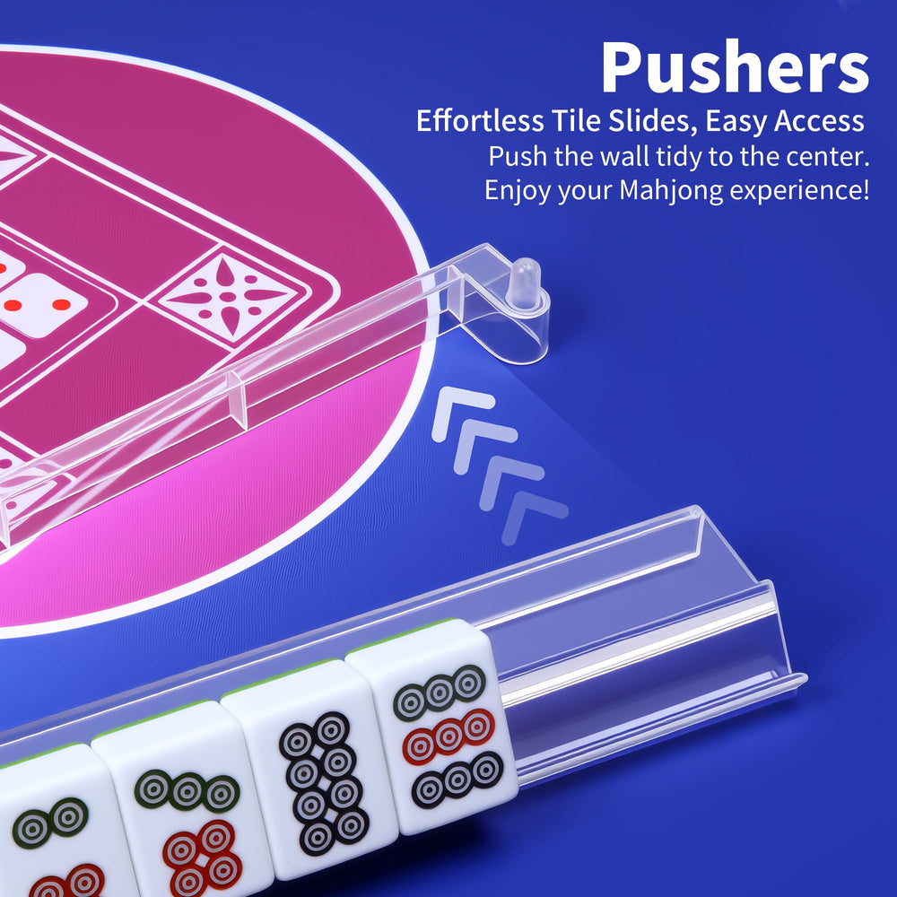 czzwak travel-friendly mahjong rack compact storage for games on the go