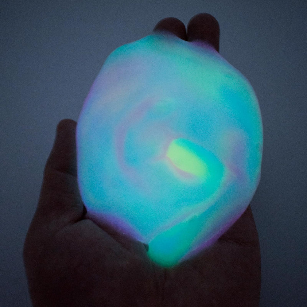 D'ALBA Galaxy Slime Kit storage container keeps slime ready to use