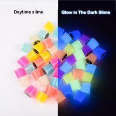 D'ALBA Galaxy Slime offers a soft, non-stick texture for easy shaping.