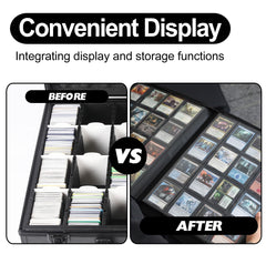D DACCKIT card binder ideal for collectors seeking organized portfolio.