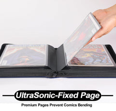 D DACCKIT binder holds up to 24 comics for compact collection.
