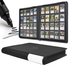 D DACCKIT Premium binder front cover in classic black for quick collection at a glance.