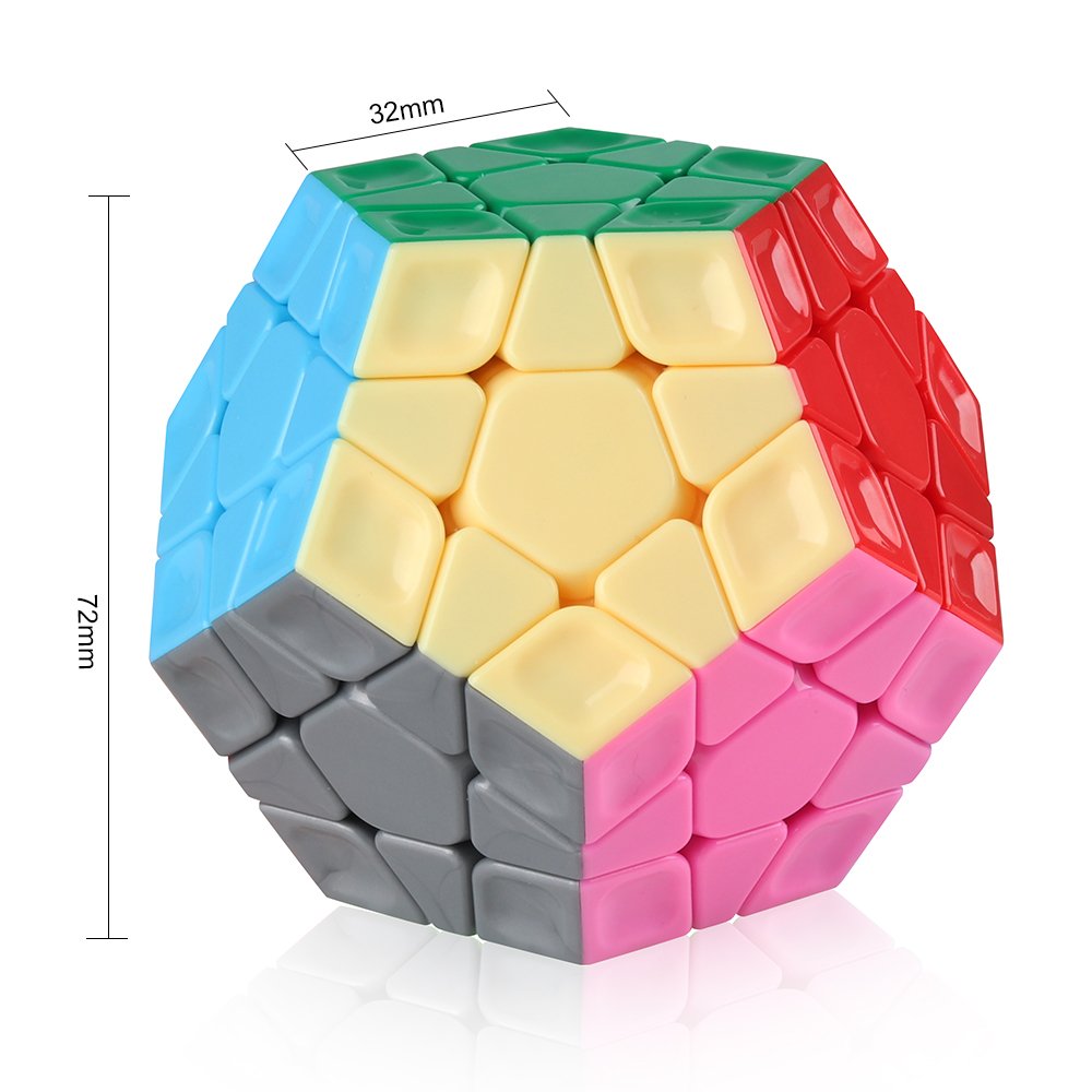 D-FantiX Cyclone Boys Megaminx colorful facets aid quick color matching