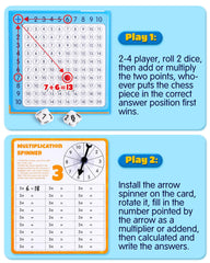 D-FantiX numbered dice used to build quick calculation skills during play