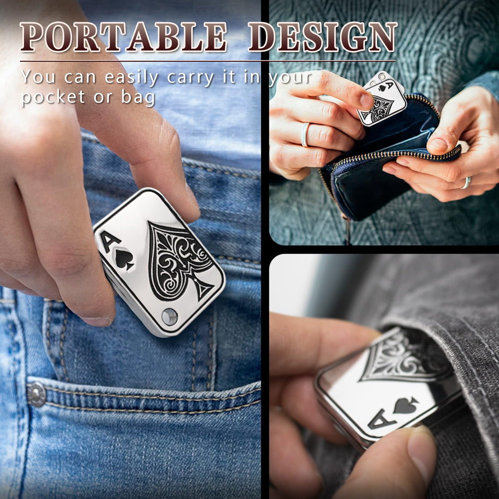 D.G.PLAYER compact 70g design fits pockets and bags for everyday use.