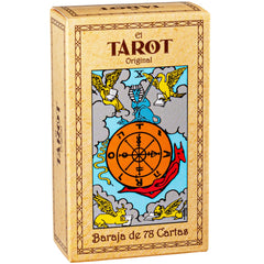 Da Brigh El Tarot Original 78-card deck with linen finish for premium handling.