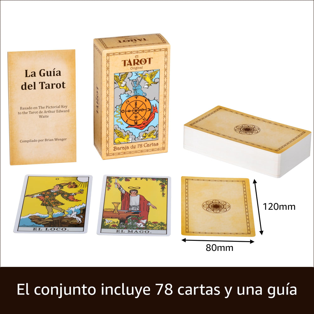 Da Brigh El Tarot Original learning-friendly deck for practice and study.