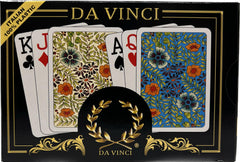 DA VINCI Fiori durable Italian-made plastic cards with lifetime warranty.