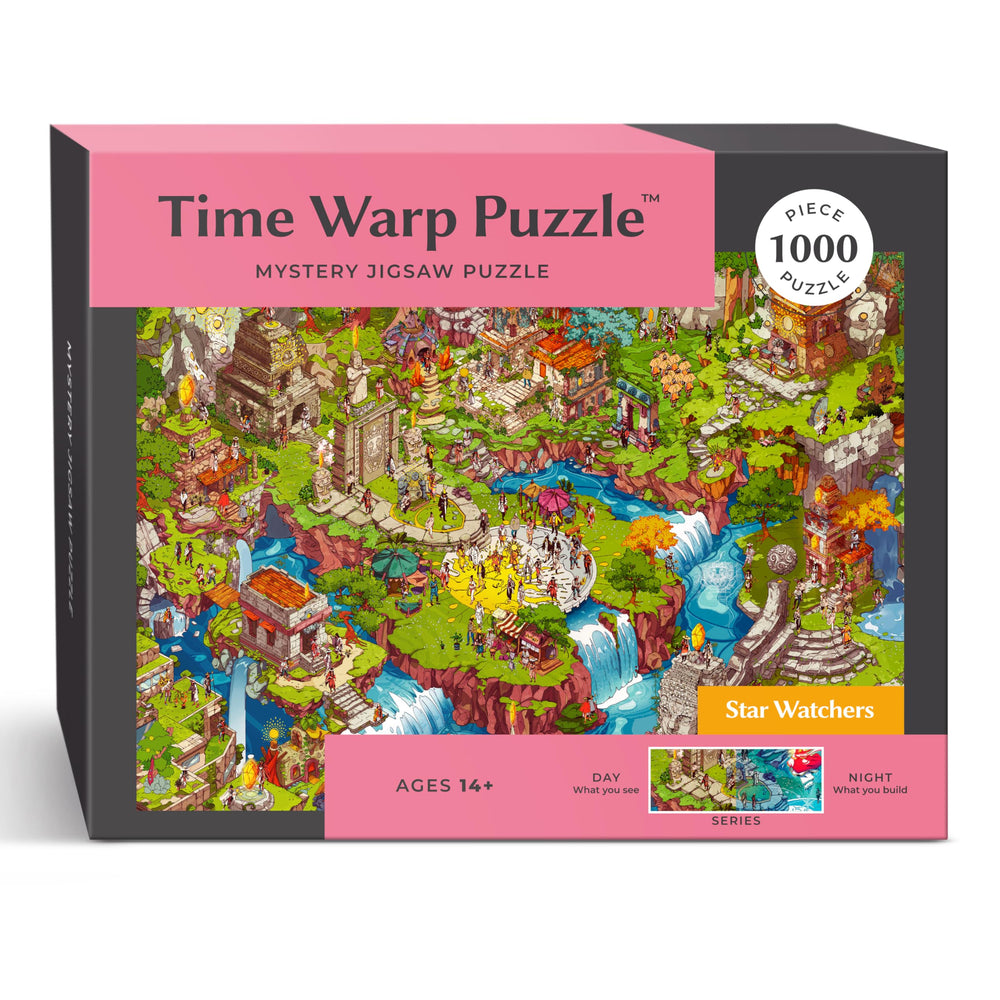 da Vinci's Room Time Warp Night Day transition puzzle showcases dramatic color shift for immersive play