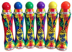 DAB-O-Ink bingo dauber six-pack in mixed colors for vibrant bingo play
