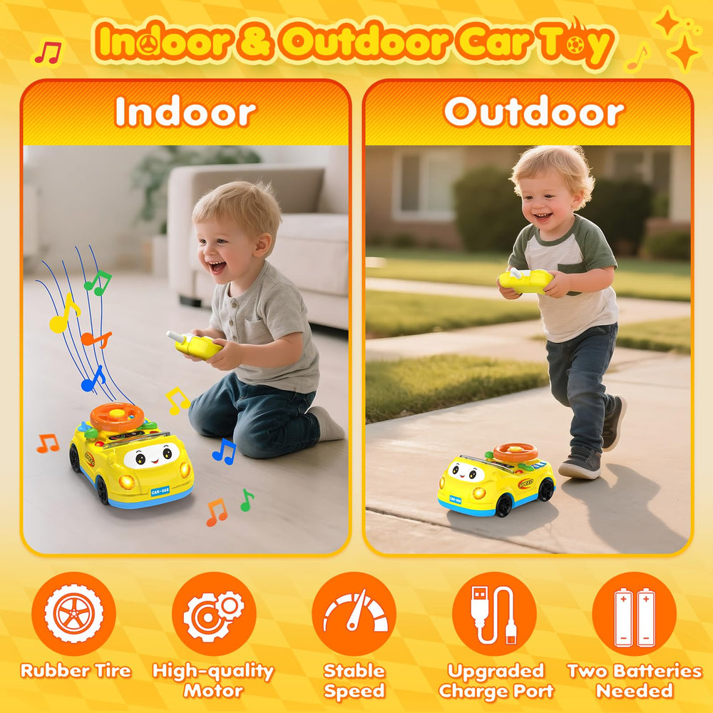 DADAPALS color-coded yellow car aiding early color recognition