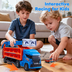 DADAPALS Track 35.8-inch dual-lane promotes early physics through push-and-go play.