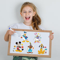 DaeSichi Make-a-face stickers are reusable on multiple surfaces.
