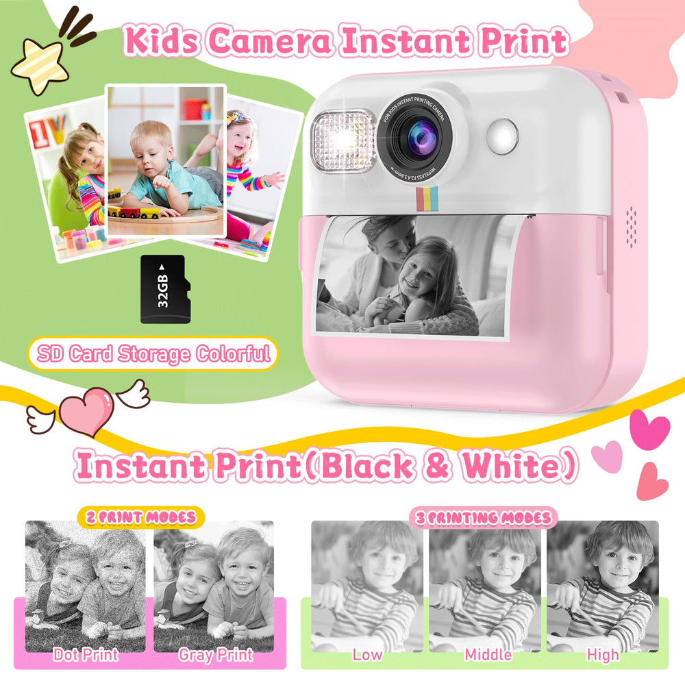 Dafotil print rolls and pens enable DIY photo decorations.