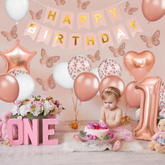 Dagelar rose gold heart balloon as a focal point