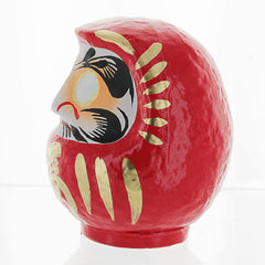 Daimonya Daruma Doll made in Japan, showcasing authentic craftsmanship.
