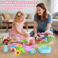 Stem pieces in two sizes support different bouquet shapes.