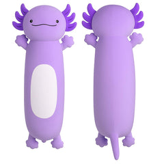 Dalmao giant purple axolotl pillow in 36 inches for cozy cuddling