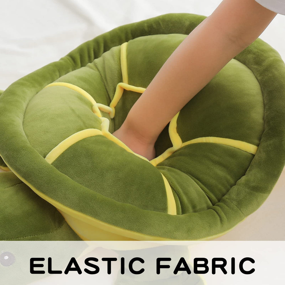Dalmao sea turtle plush packaged attractively for gifting.