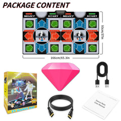 Damcoola dance mat controllers enable responsive gameplay during family sessions