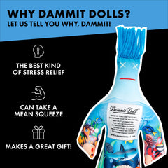 Dammit Doll crab closeup highlights quirky charm for desks and shelves.