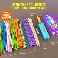 Dan&Darci balloon marker set lets kids decorate their creations.