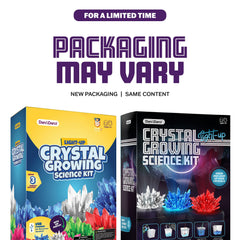 Dan&Darci clear crystal powder creates sparkling, transparent crystals for display