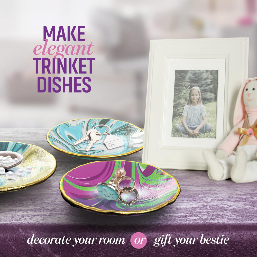 Dan & Darci Craft n Clay metallic paint adds shimmering accents