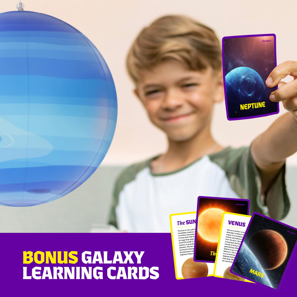 Dan&Darci Mars inflatable planet for space-themed activities