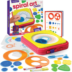 Dan-Darci Spiral Art Kit cover showing portable creative studio for kids.
