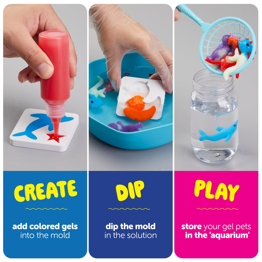 Dan&Darci Aqua Fairy dinosaur mold sparks tactile crafting fun