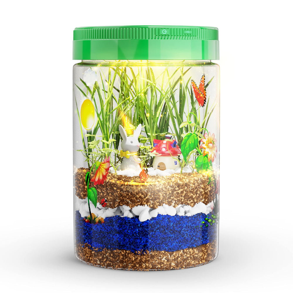 Dan&Darci 4x6-inch terrarium jar sparks STEM exploration at home.