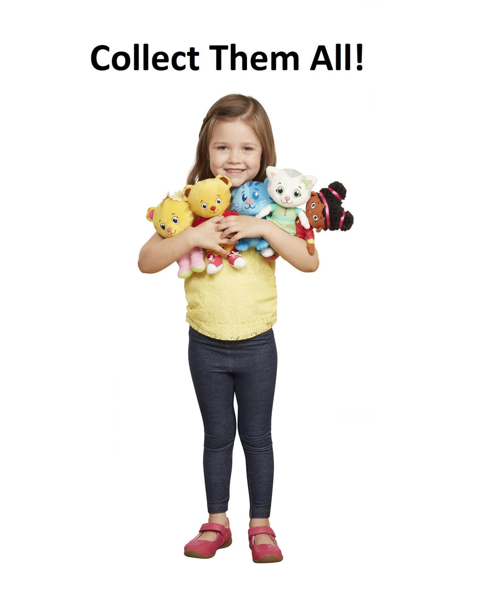 Lightweight Tigey plush is easy for toddlers to carry on trips and visits.