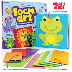 Dan&Darci glitter and shimmer stickers add sparkle to kids' artwork and creativity.