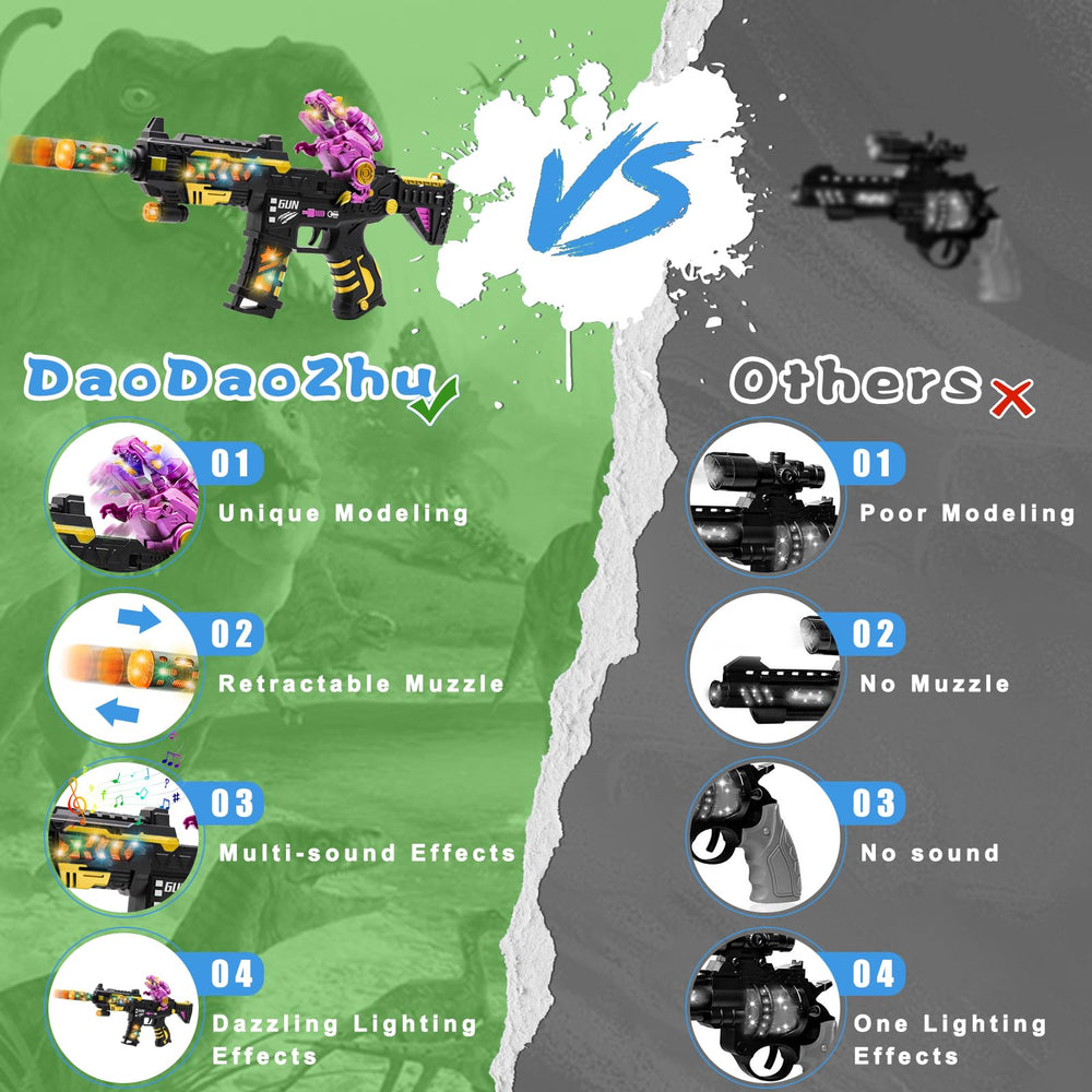 DaoDaoZhu toy gun ideal for indoor and outdoor adventures and costume play