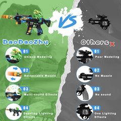 DaoDaoZhu dinosaur gun designed for indoor and outdoor adventures