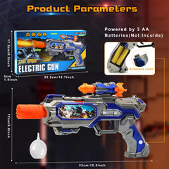 DaoDaoZhu indoor outdoor gift toy gun ideal for birthdays and holidays