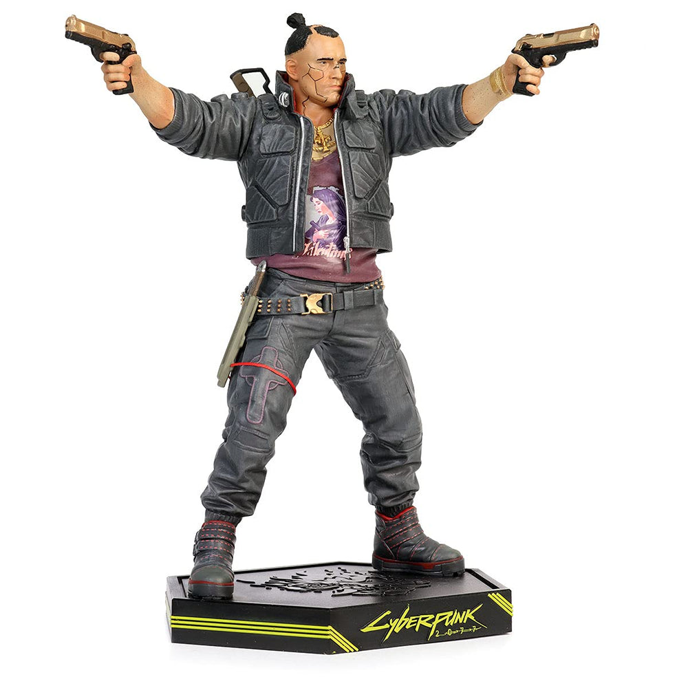 Dark Horse Comics Jackie Welles figure on Samurai base for dynamic display