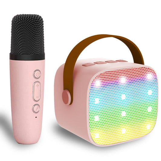 Darkant mini-karaoke-machine-for-kids-4-12 compact design for family sing-alongs